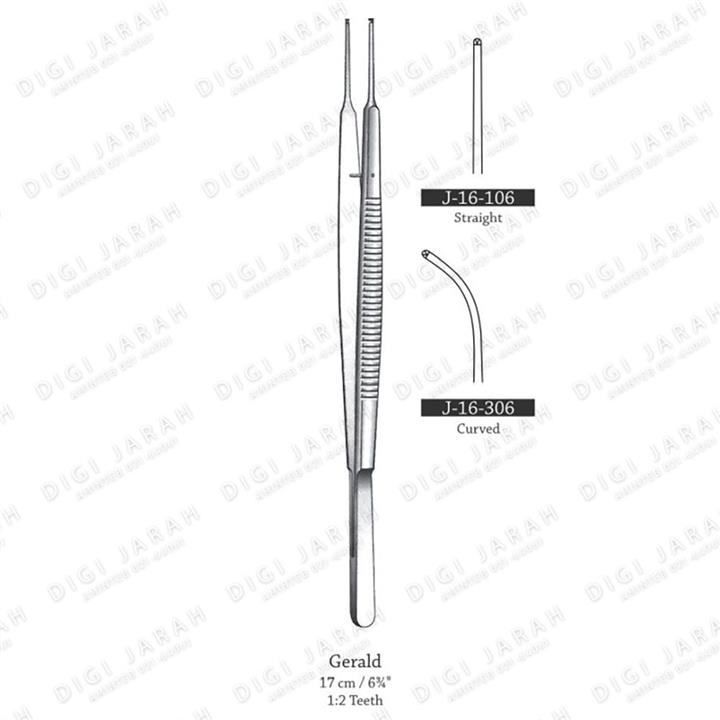 پنست جرالد کوخر راست J-16-106 surgicon 18cm